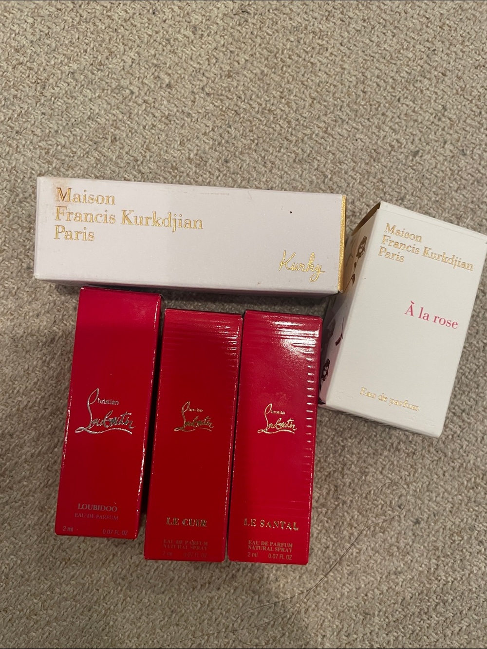 Kurkdjian samples